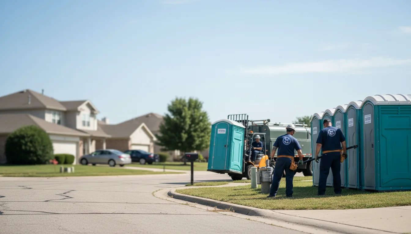 Porta Potty Rental in Saint George, KS near me